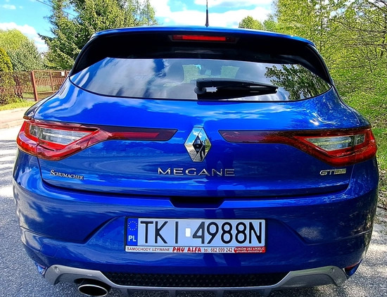 Renault Megane cena 66600 przebieg: 38000, rok produkcji 2018 z Kielce małe 742